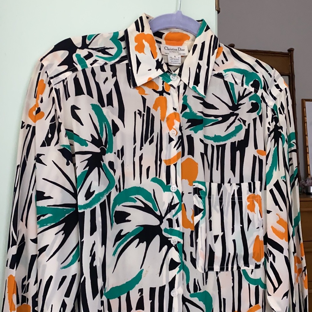 Christian Dior Tropical Blouse
